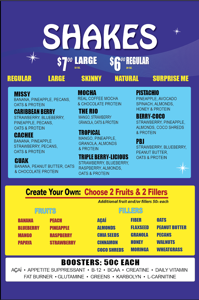 Shakes Texas Health Nut